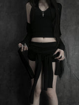 double strap shorts (3color)