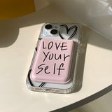 BlackPink- Love yourself Magsafe Phone Case Card Pocket Set