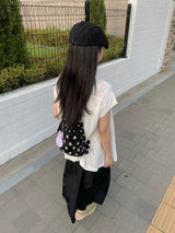 Dot button Blouse