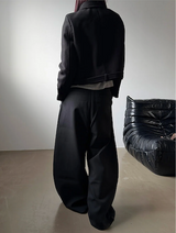 High neck short coat(2color)