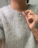 (silver925) シルキービーンネックレス *silver