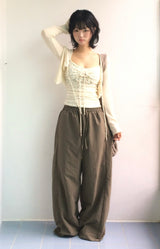 Basic Leaf Banding Pants