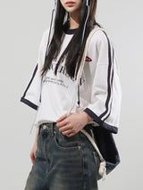 (UNISEX) Denim Rope String Gymsack