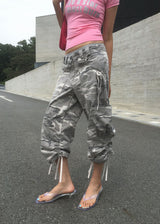 CAMO CAPRI PANTS (2color)