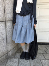 Le Panel Midi Skirt (2color)
