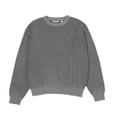 contrast ribbed knit