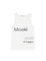 BENNY × Miseki SEOUL Shibuyaグラフィックスリーブレス_ホワイト
