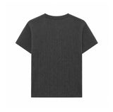 26SS★ [PLAN MADE] バーベル マッスルフィット リブ ハーフ Tシャツ