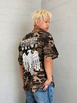 VENTIQUE Eagles team camo T-shirt 2color