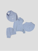 [Unisex] Wool hair warmer knit cardigan(4color)