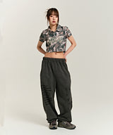 939ロゴカラークロップトップ(CAMO)