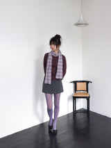 ラブユーソングスリーブT (GREY & PINK)