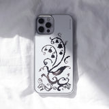 [MADE] Pixel bloom mirror case (Lily of the valley)