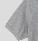(Muscle Fit) Loop Henley Neck Ribbed Short Sleeve