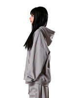 NO STRESS HOTFIX SET HOOD ZIP-UP ASH GRAY