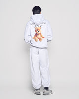 25FW ACベアベーシックロゴズリーパンツ メランジ