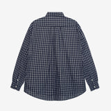 SHIRRING VOLUME CHECK SHIRT