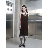 LEOPARD SLIP DRESS
