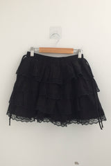 ribbon strap layer skirt