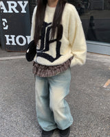シークレットウォッシングデニムパンツ