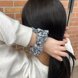 Multi Check Scrunch-Blue