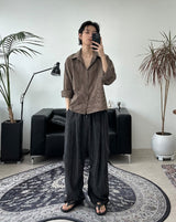 Meden Striped Cotton Shirt