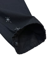 Stellon Cross Embroidery Balloon Pants