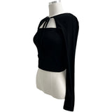 Lia Butterfly Bolero Team Strap Long Sleeve Tee (5 colors)