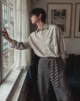 Murphy Tie Belt Balloon Slacks