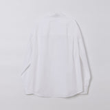 ウォッシュドコットンシャツ WHITE