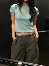 キッチ スリム ハーフ Tシャツ(3color)