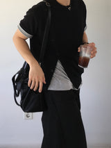 Residual Agal Short-Sleeved Knitwear 4C