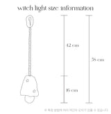 pink witch light