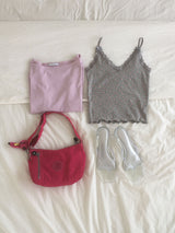FLOWER LACE SLEEVELESS (3color)