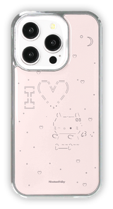 キーチャームセット) ラブリーエンジェルキトゥンマグセーフiPhoneケース