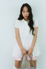 SOFTY DOT PIQUE DRESS 