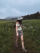 Dring Cargo Pocket Mini Skirt
