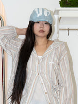 ブリーズポケットフーディシャツ (WHITE)