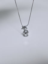 All surgical steel star mushroom necklace