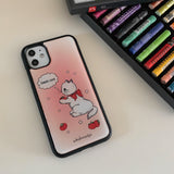 [MADE]Tomato Cat Epoxy Case