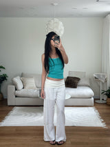 mint stripe cami