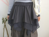 chiffon layered skirt