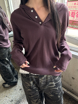[Unisex] Relax golgi hood sleeves(4color)