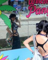 racing track bodysuit monokini