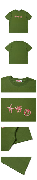 DOODLE T SHIRT - GREEN