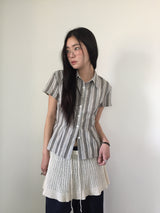 Layered Summer Knit Skirt (2color)