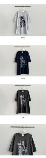 デッサンショートスリーブtシャツ