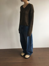 バレルワイドバルーンデニム (1color)