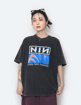 NIN プリンティド半袖Tシャツ