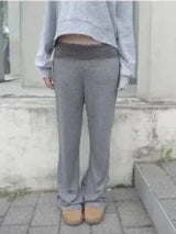 lace banding pants